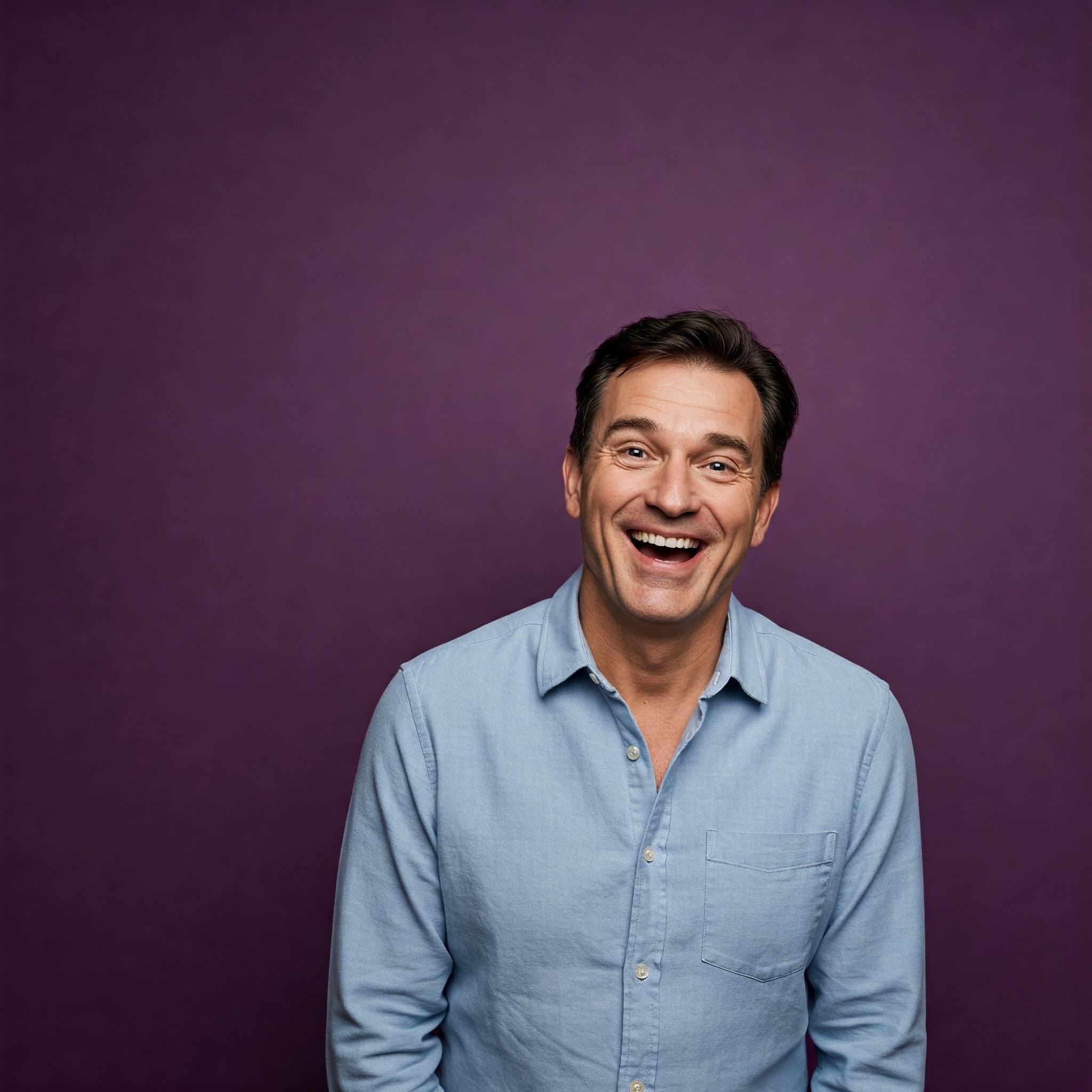 photo of Cheerful Man Laughing